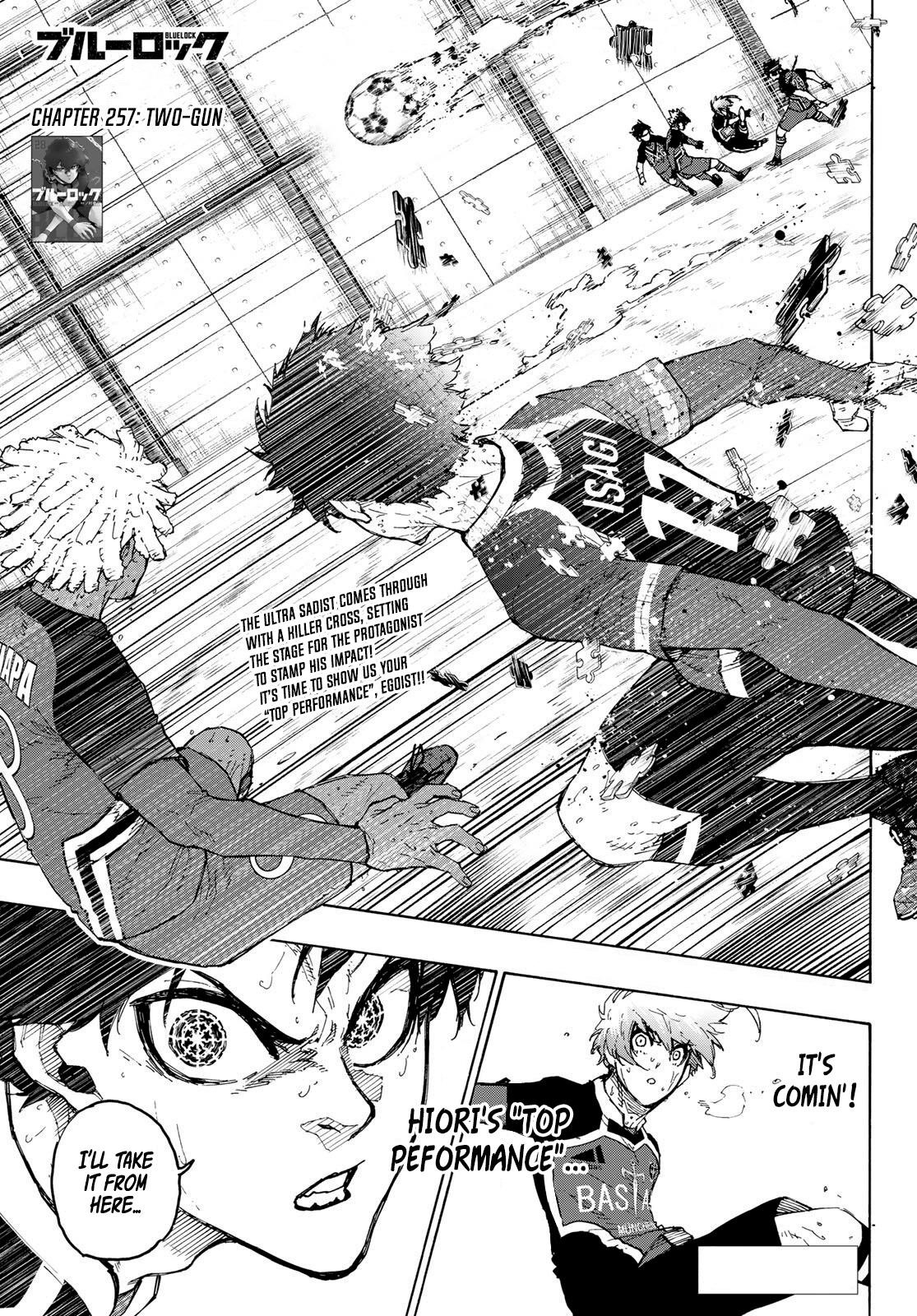 Blue Lock chapter 257 page 1
