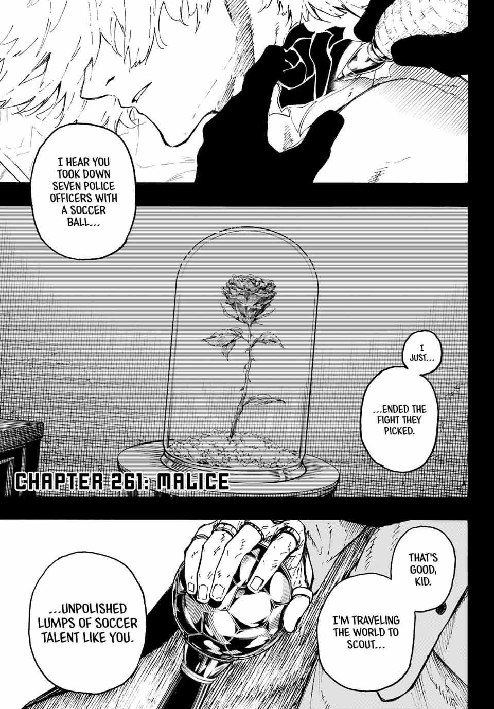 Blue Lock chapter 261 page 1