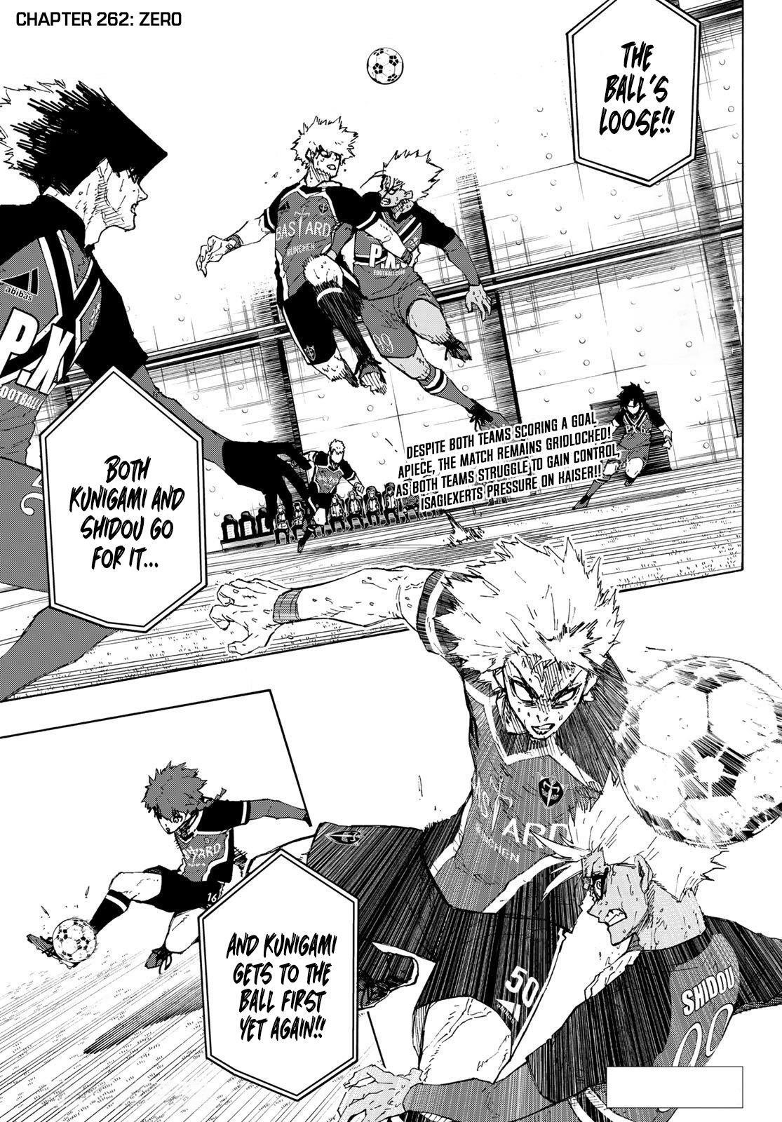 Blue Lock chapter 262 page 1