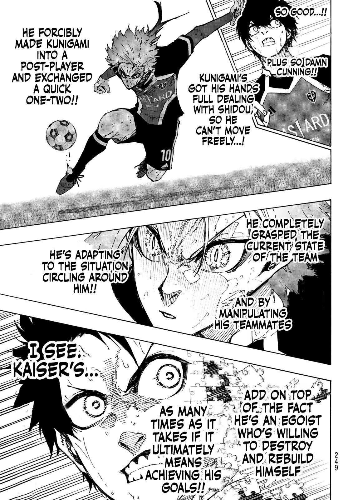 Blue Lock chapter 264 page 13