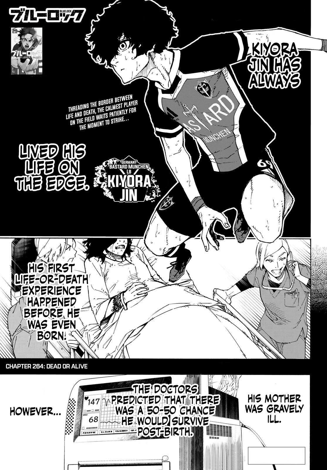 Blue Lock chapter 264 page 1