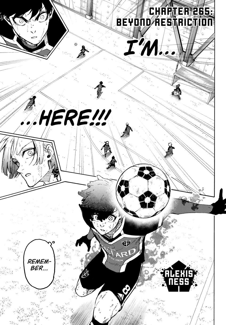 Blue Lock chapter 265 page 1
