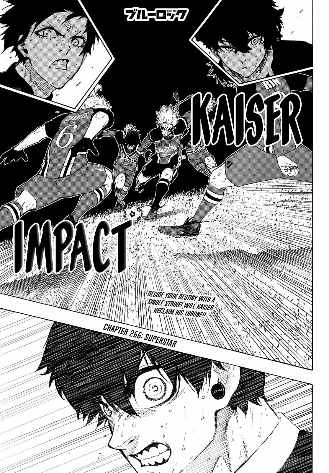 Blue Lock chapter 266 page 1