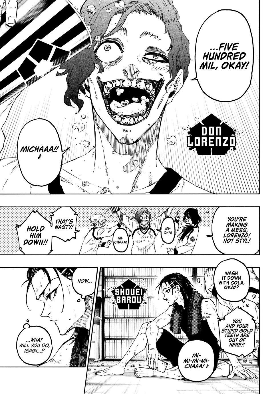 Blue Lock chapter 268 page 3