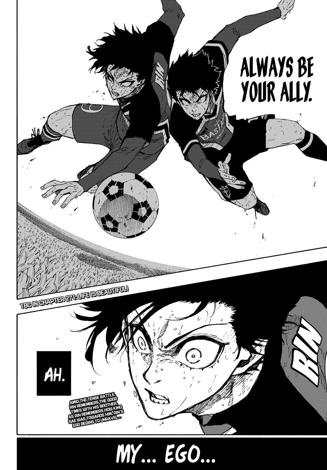 Blue Lock chapter 270 page 19