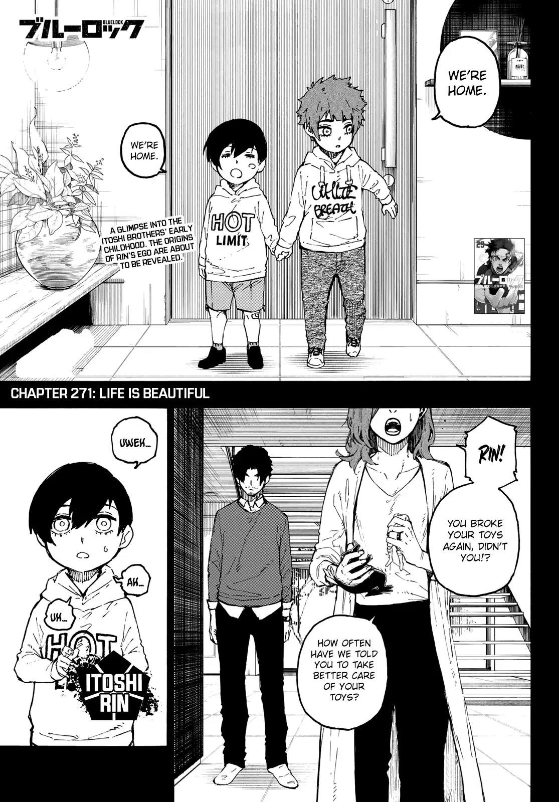 Blue Lock chapter 271 page 1