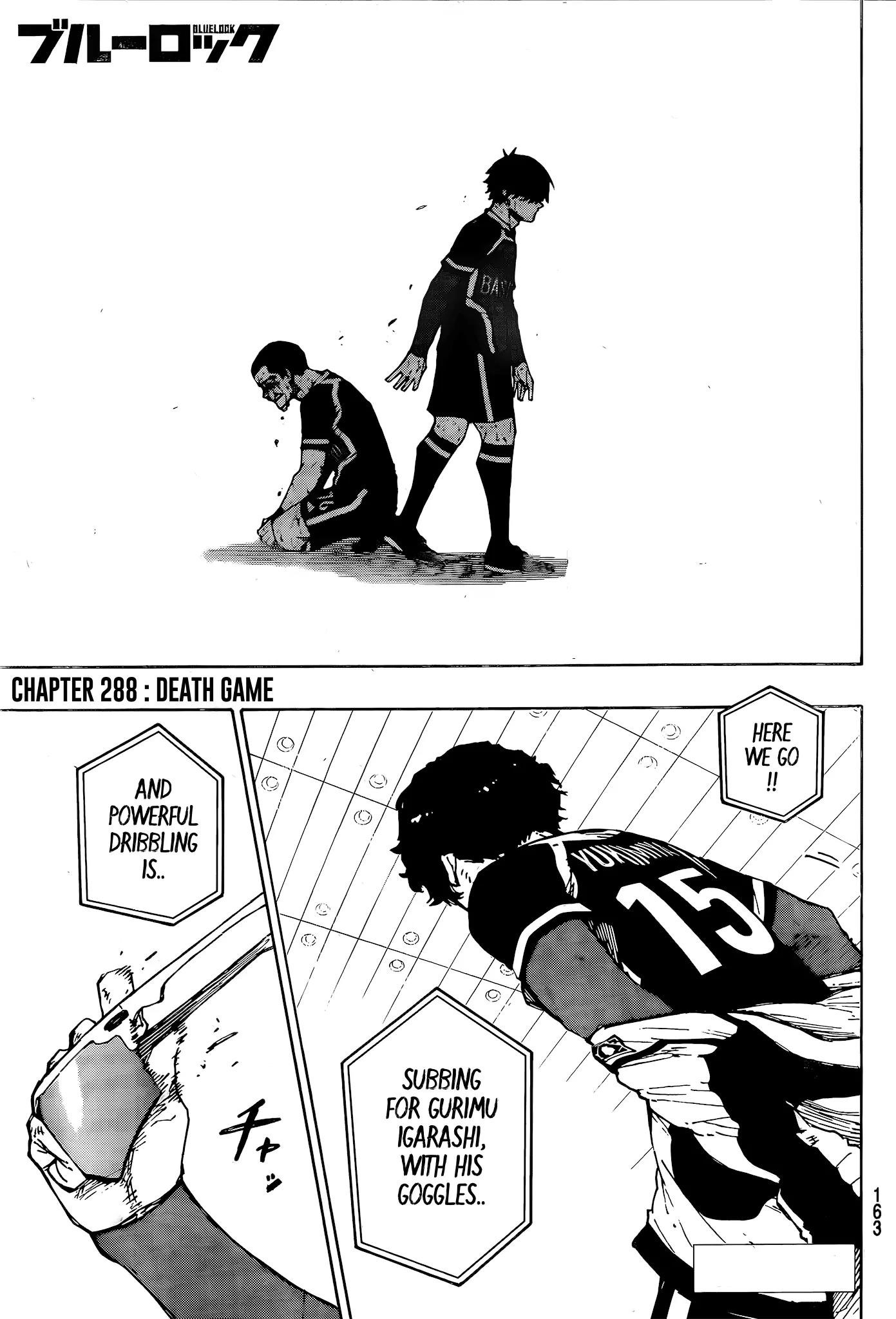 Blue Lock chapter 288 page 1