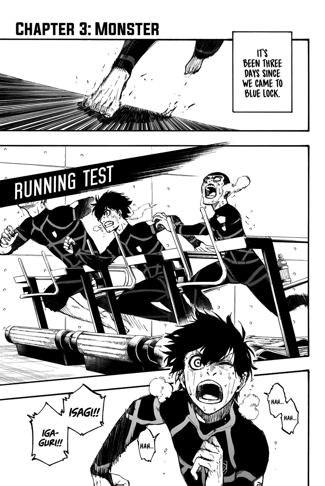 Blue Lock chapter 3 page 1