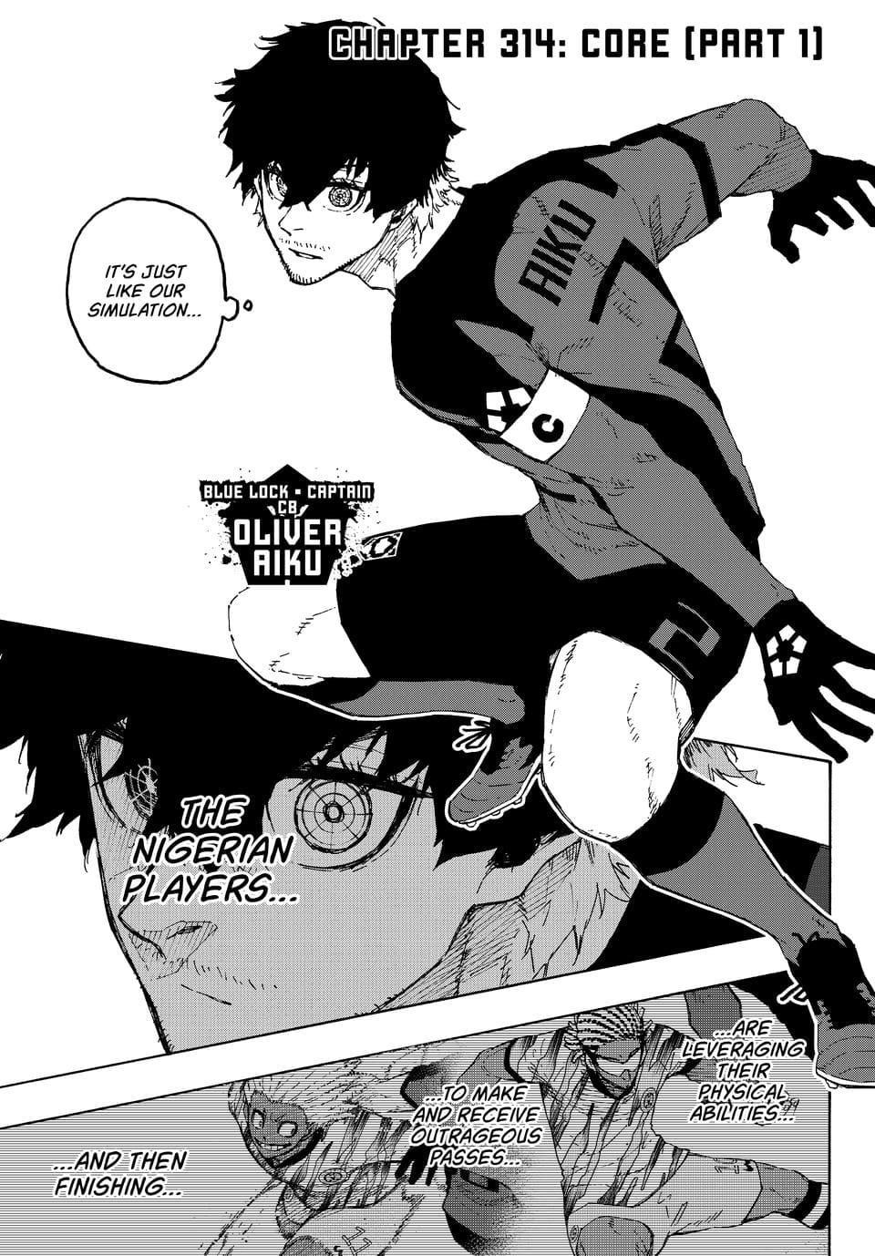 Blue Lock chapter 314.1 page 1