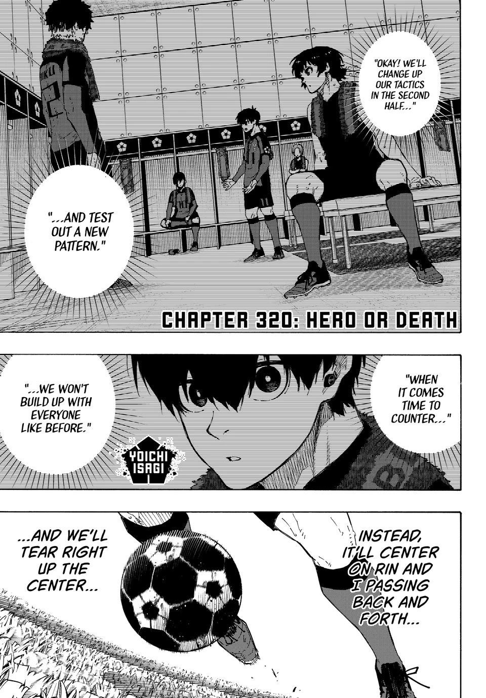 Blue Lock chapter 320 page 1