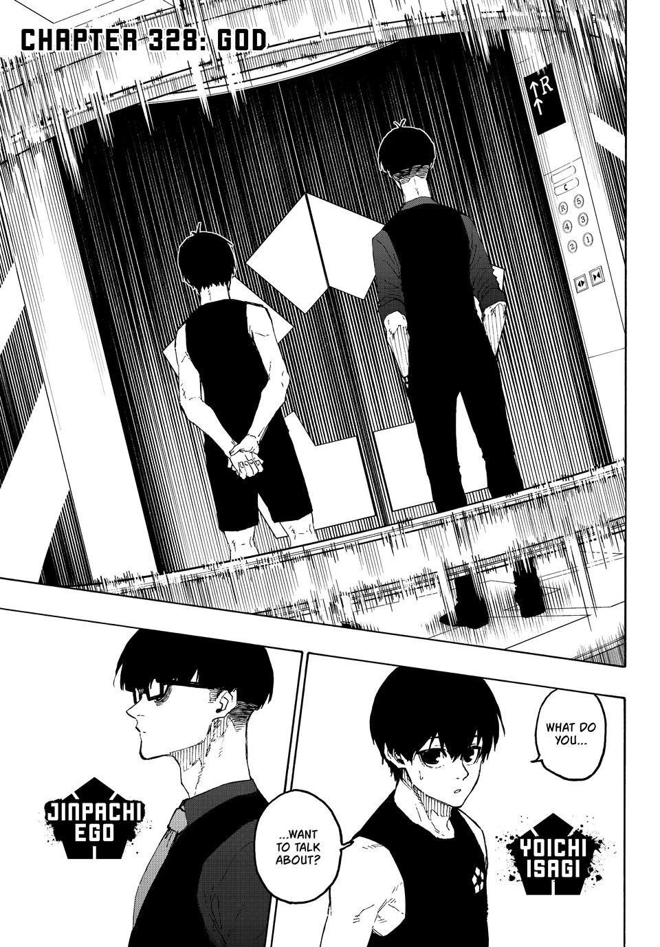 Blue Lock chapter 328 page 1
