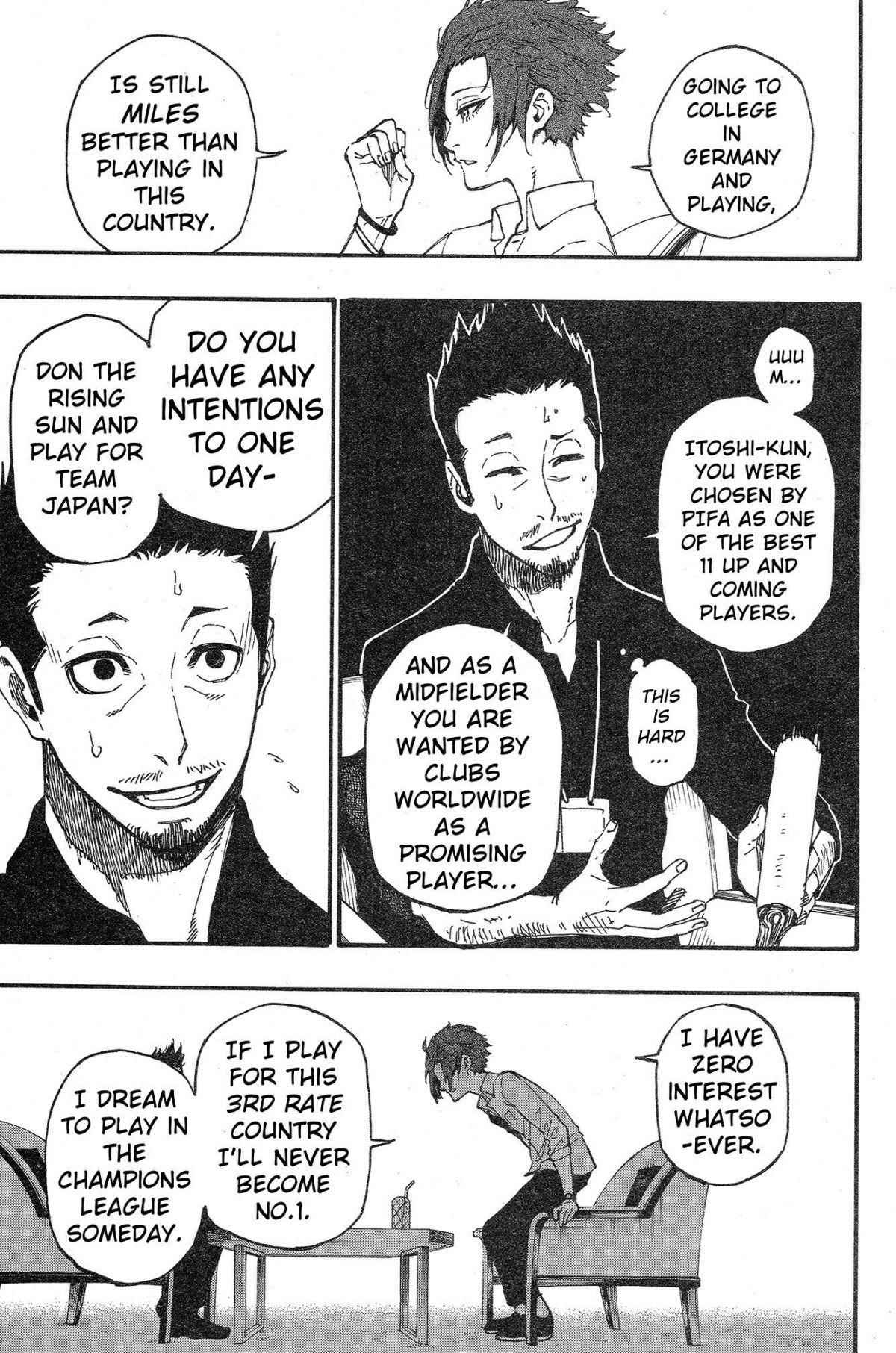 Blue Lock chapter 4 page 4