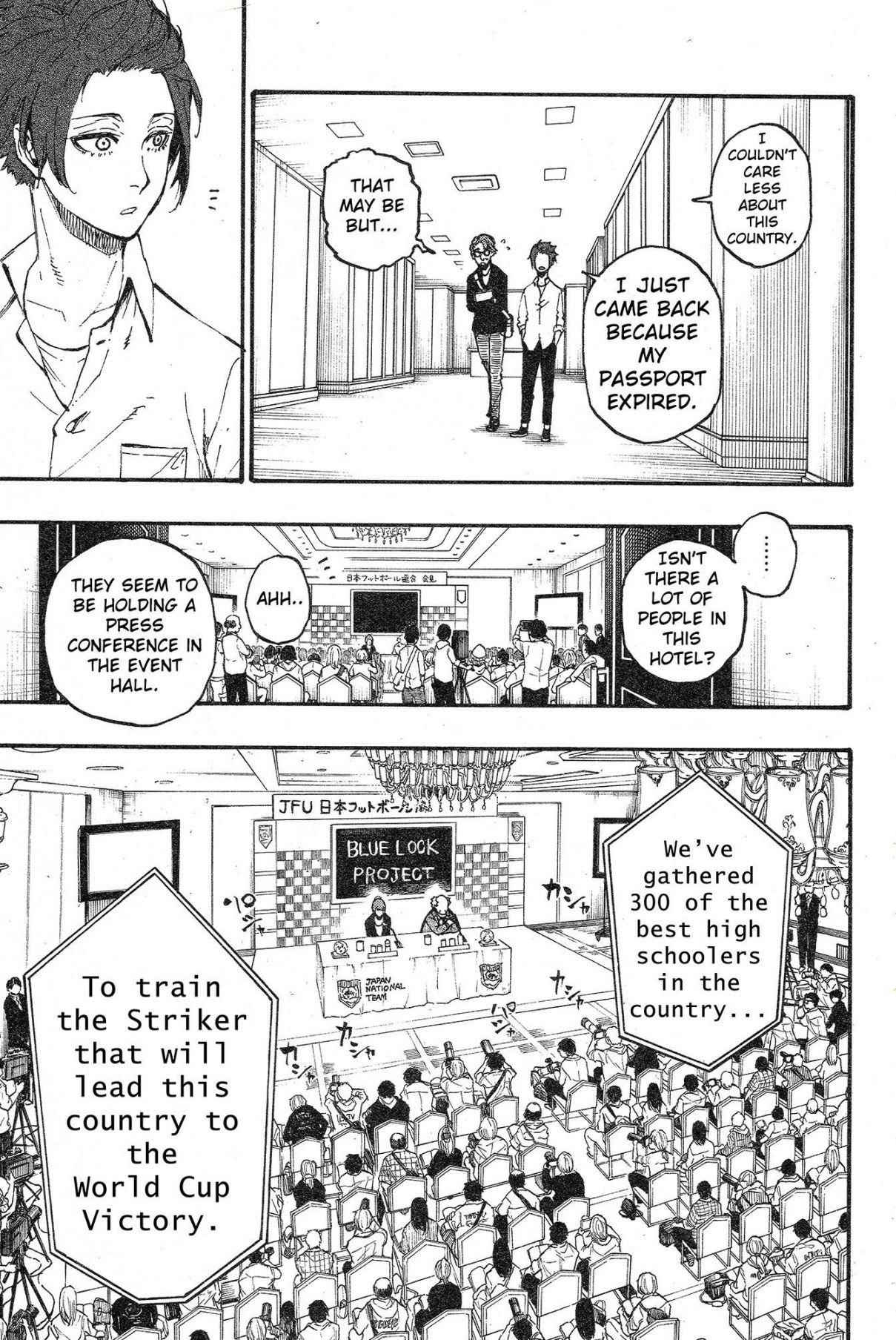 Blue Lock chapter 4 page 6
