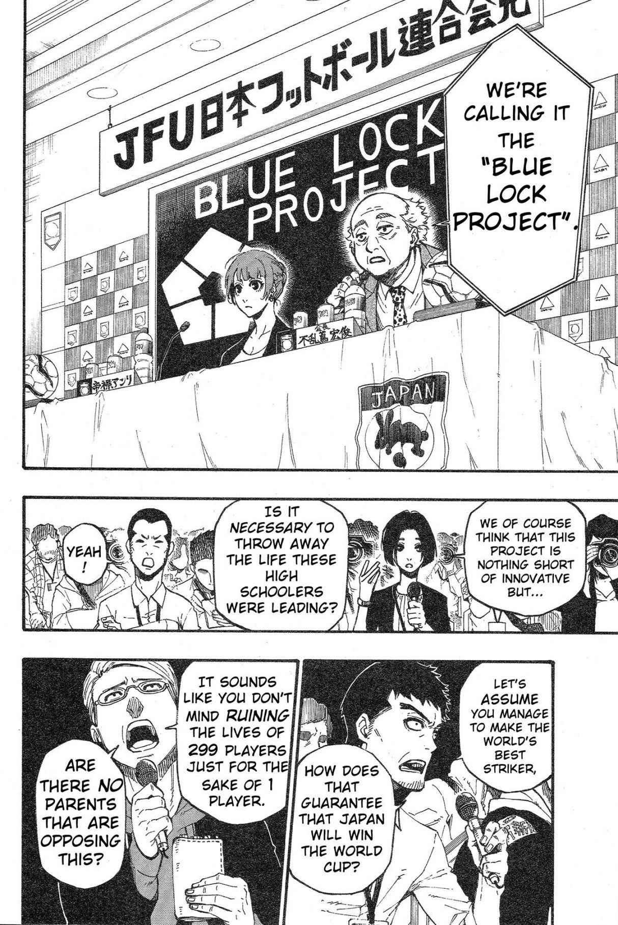 Blue Lock chapter 4 page 7
