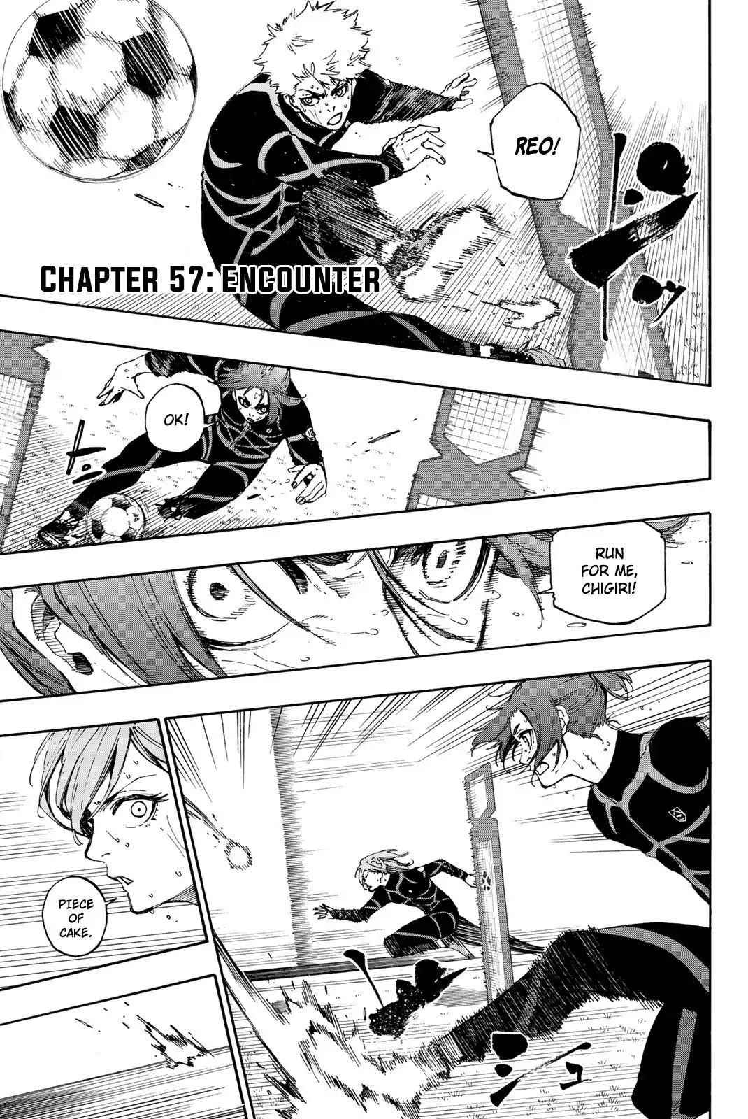 Blue Lock chapter 57 page 1