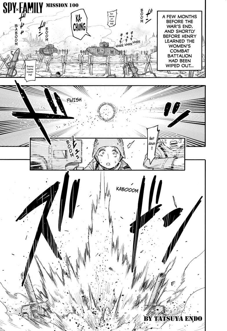 Spy X Family chapter 100 page 1