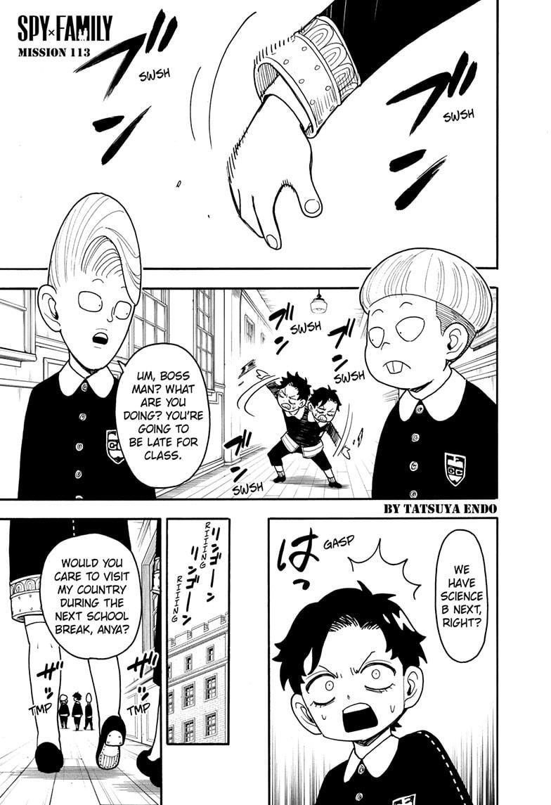 Spy X Family chapter 113 page 1