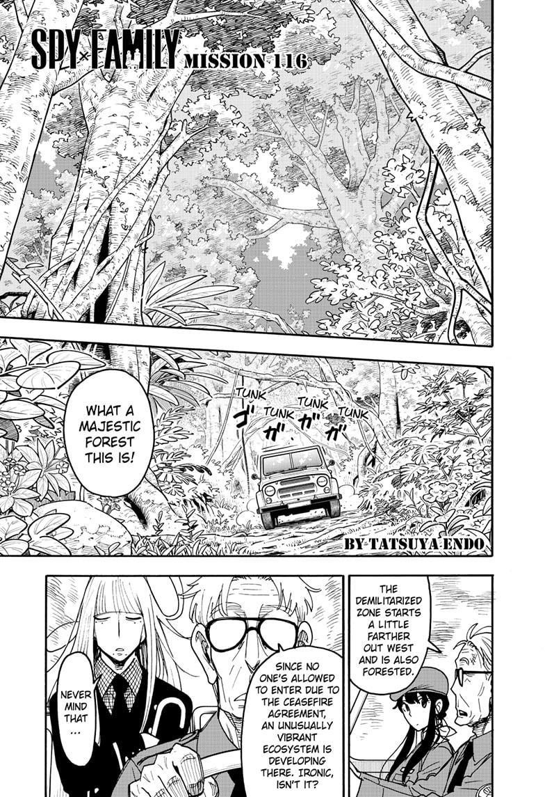 Spy X Family chapter 116 page 1