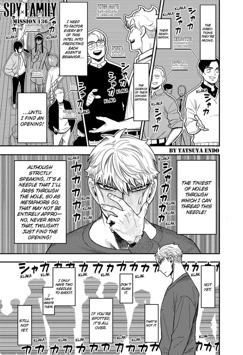 Spy X Family chapter 136 page 1