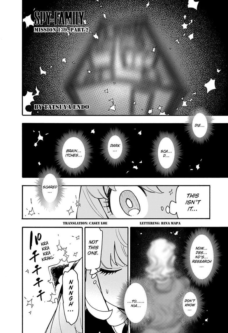 Spy X Family chapter 139.2 page 1
