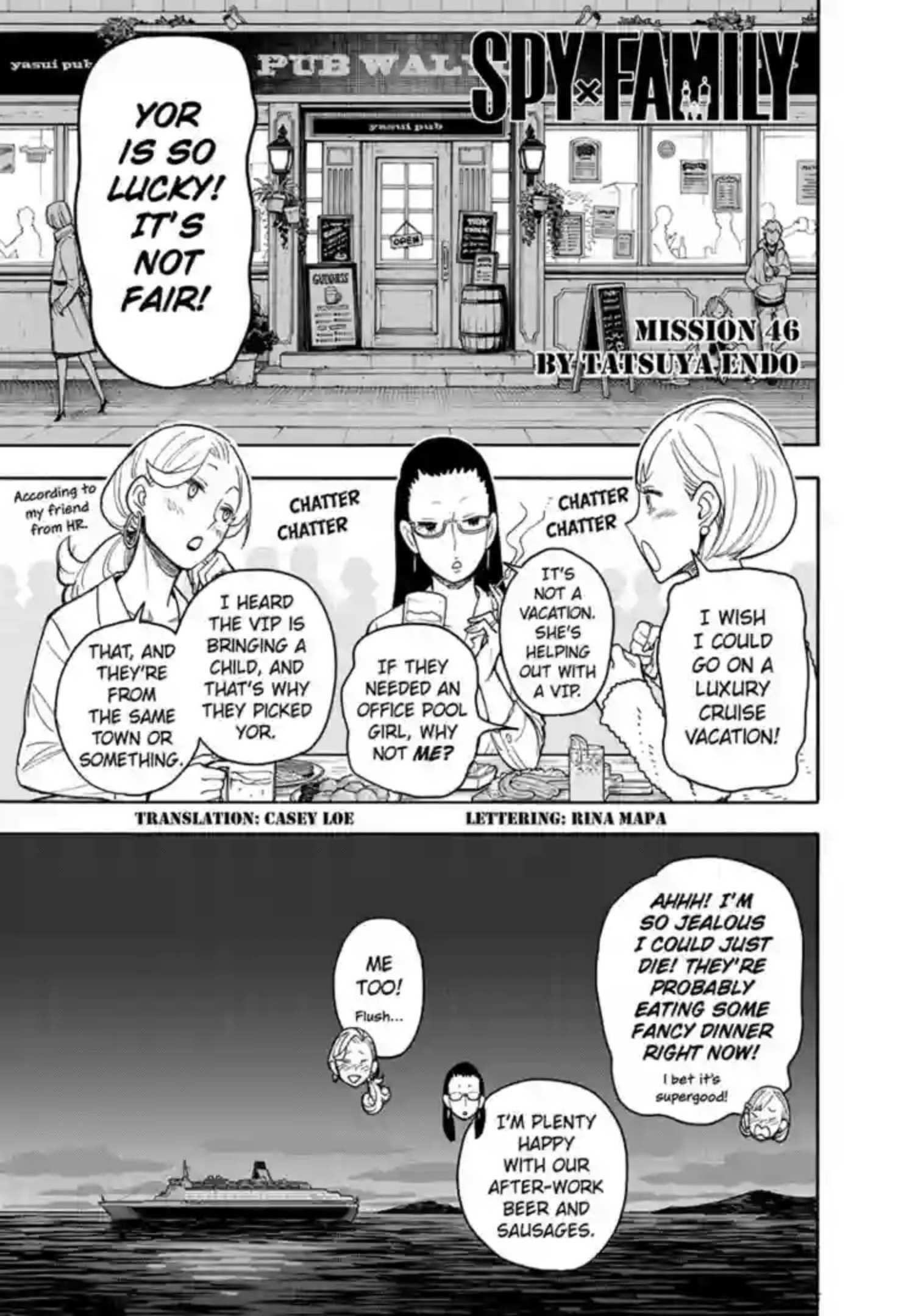 Spy X Family chapter 46 page 1