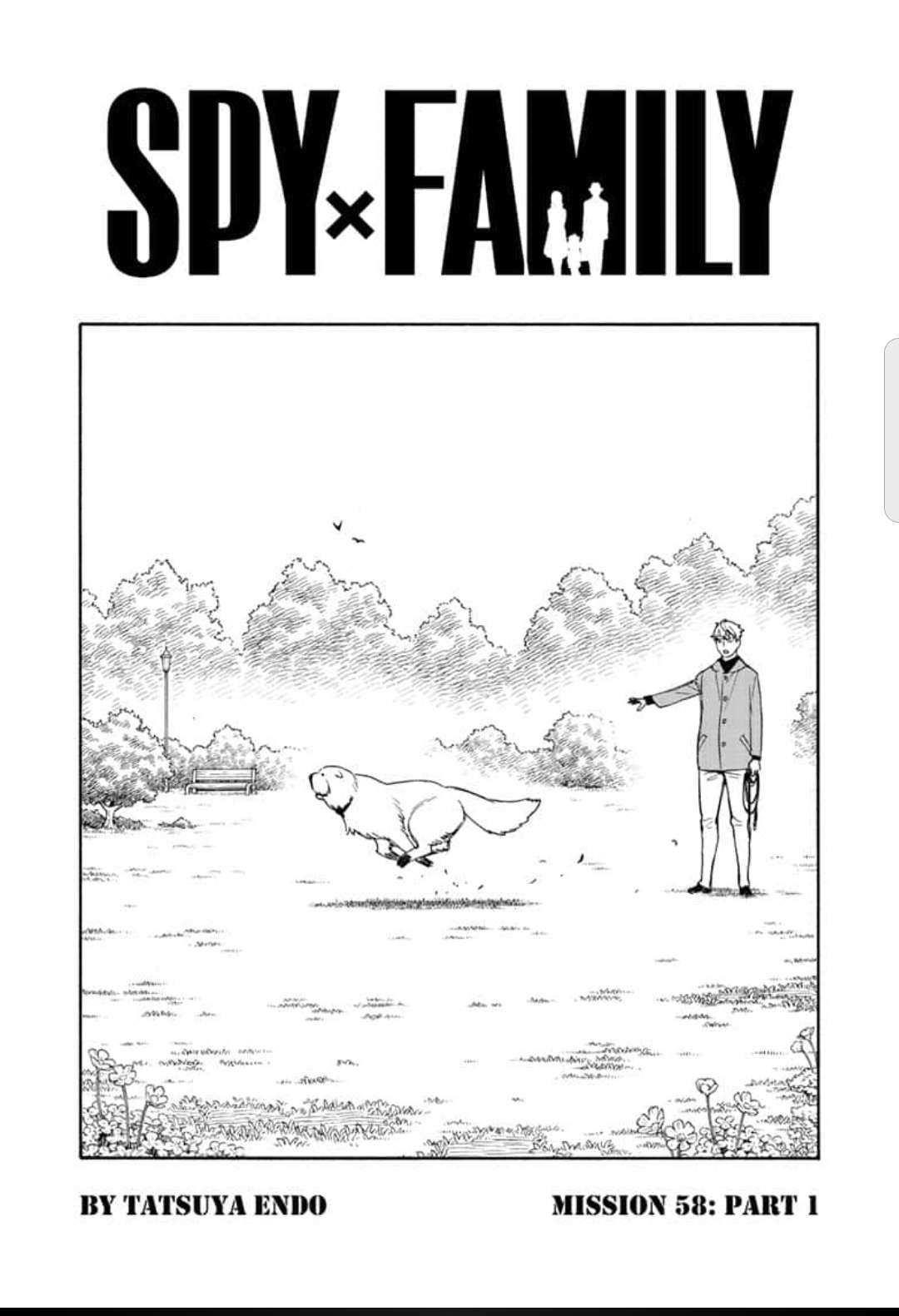 Spy X Family chapter 58.1 page 1