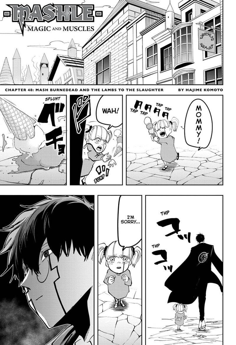Mashle chapter 48 page 1