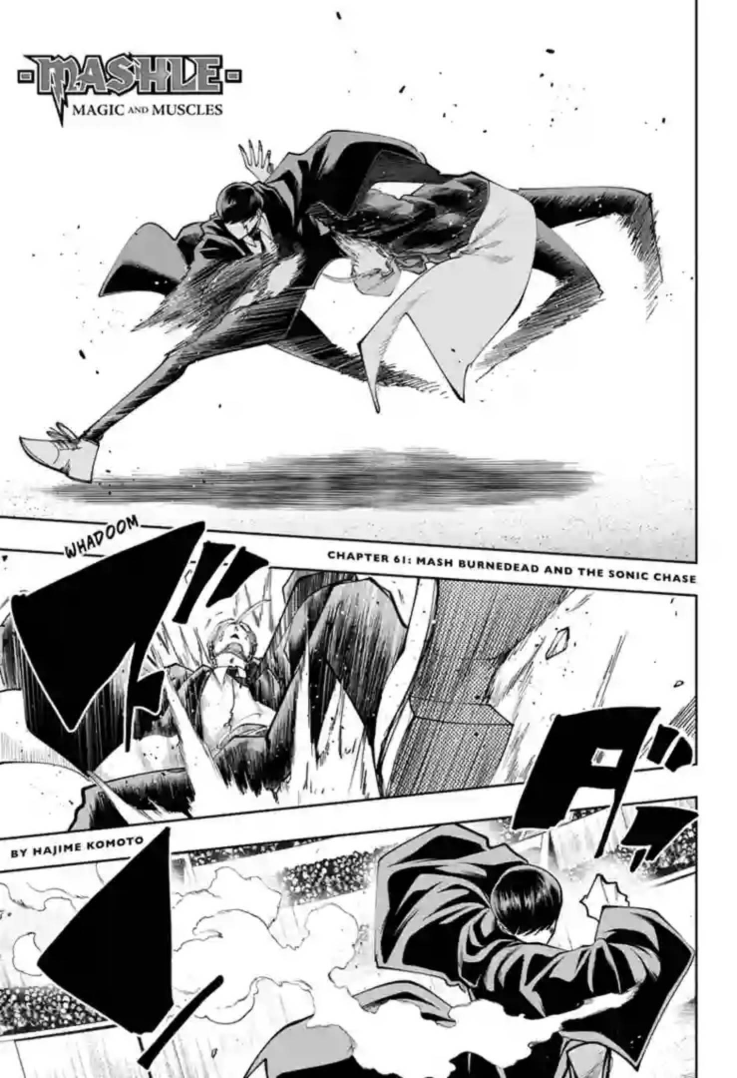 Mashle chapter 61 page 1