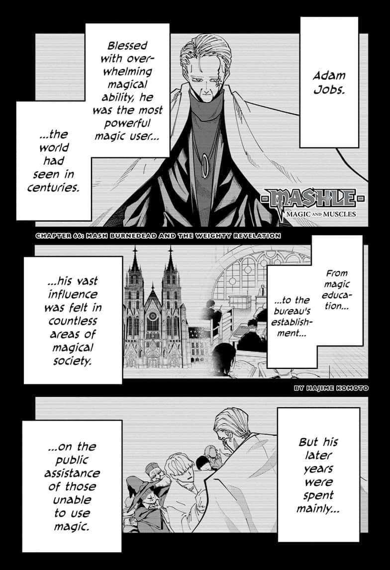 Mashle chapter 66 page 1