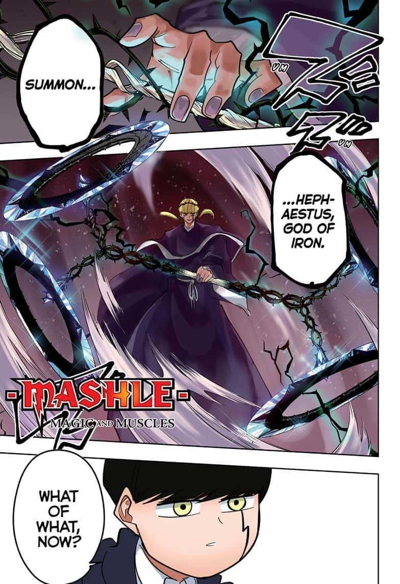 Mashle chapter 67 page 1