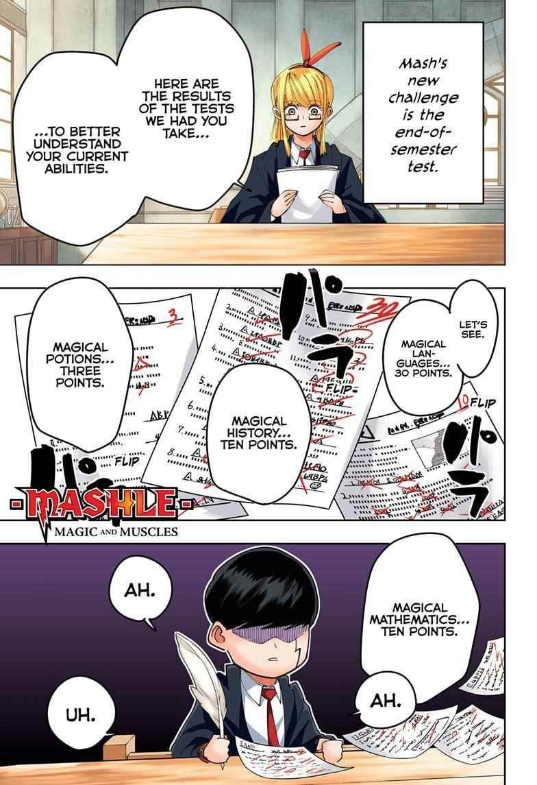 Mashle chapter 74 page 1
