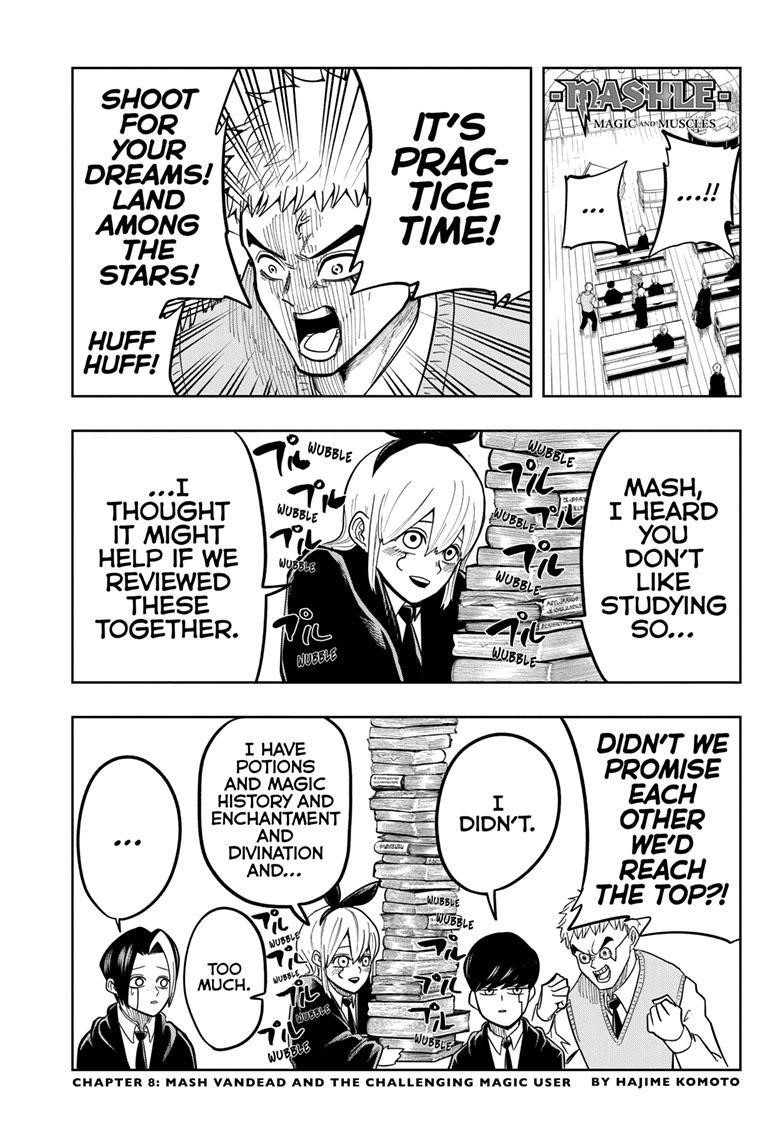 Mashle chapter 8 page 1