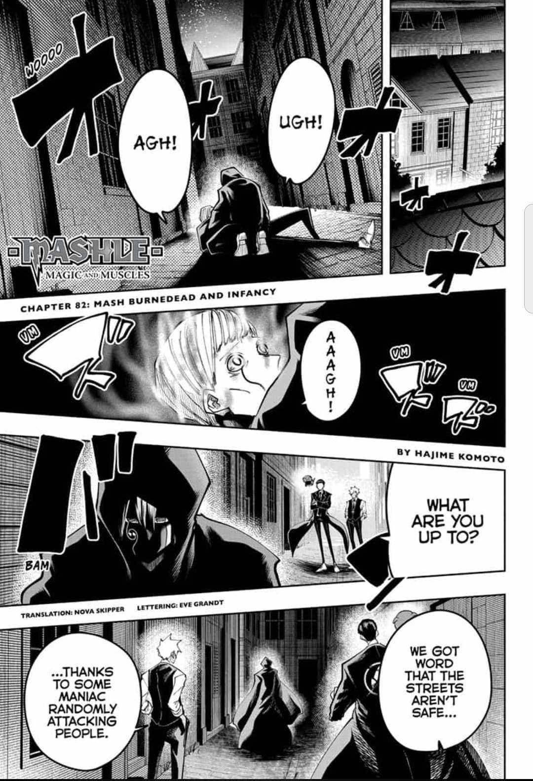 Mashle chapter 82 page 1