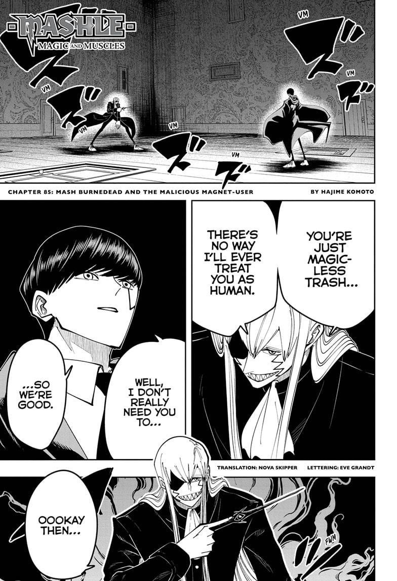 Mashle chapter 85 page 1