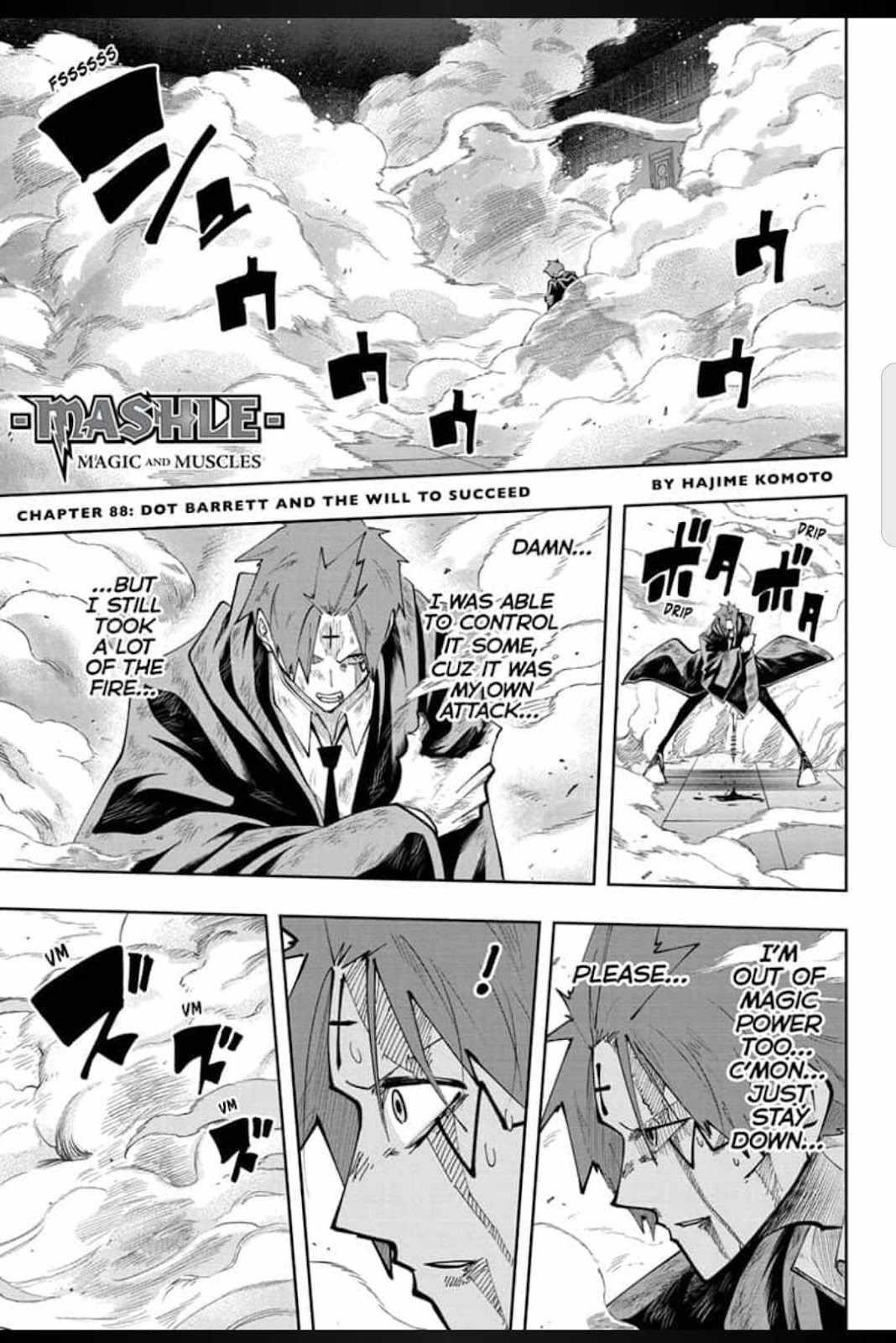 Mashle chapter 88 page 1