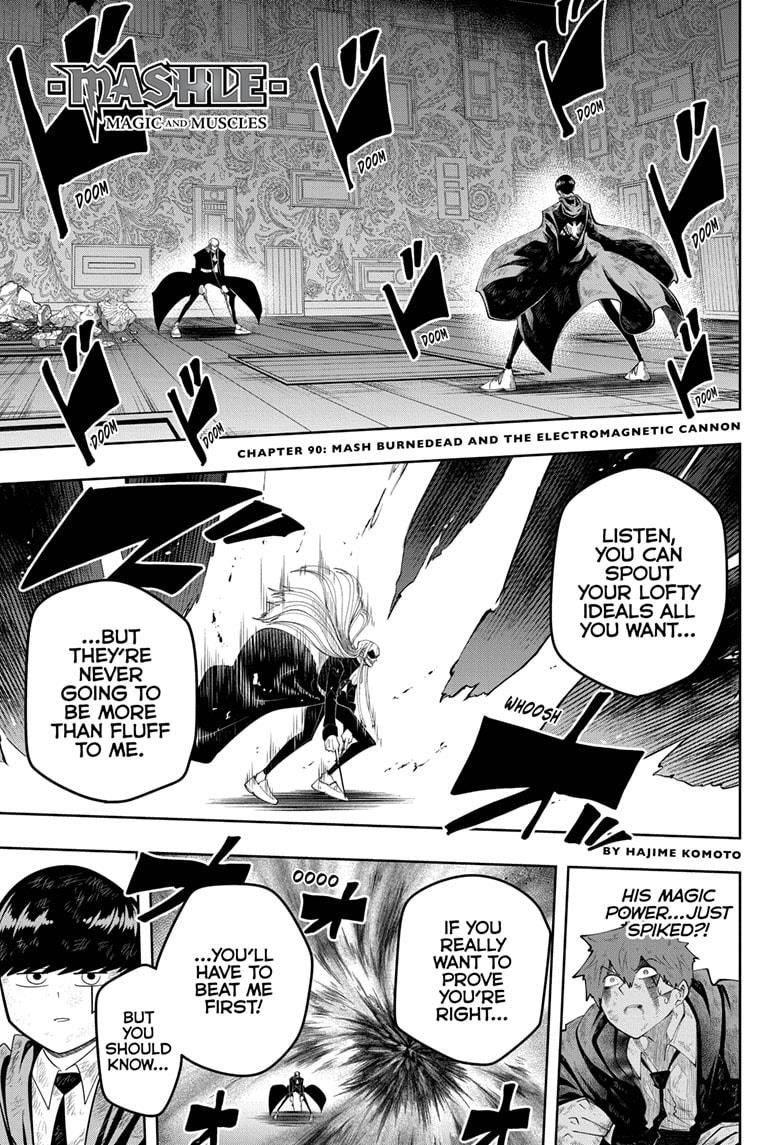 Mashle chapter 90 page 1