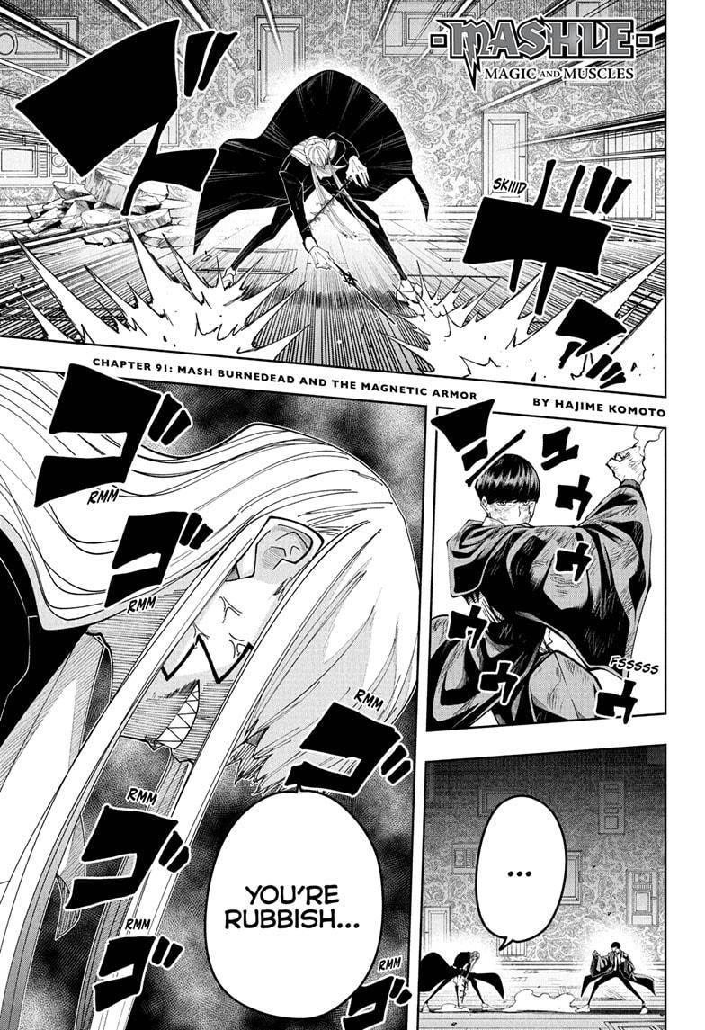 Mashle chapter 91 page 1