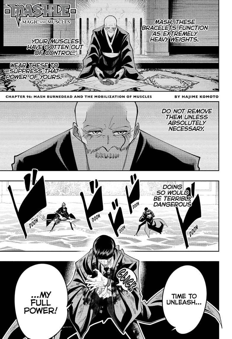 Mashle chapter 96 page 1