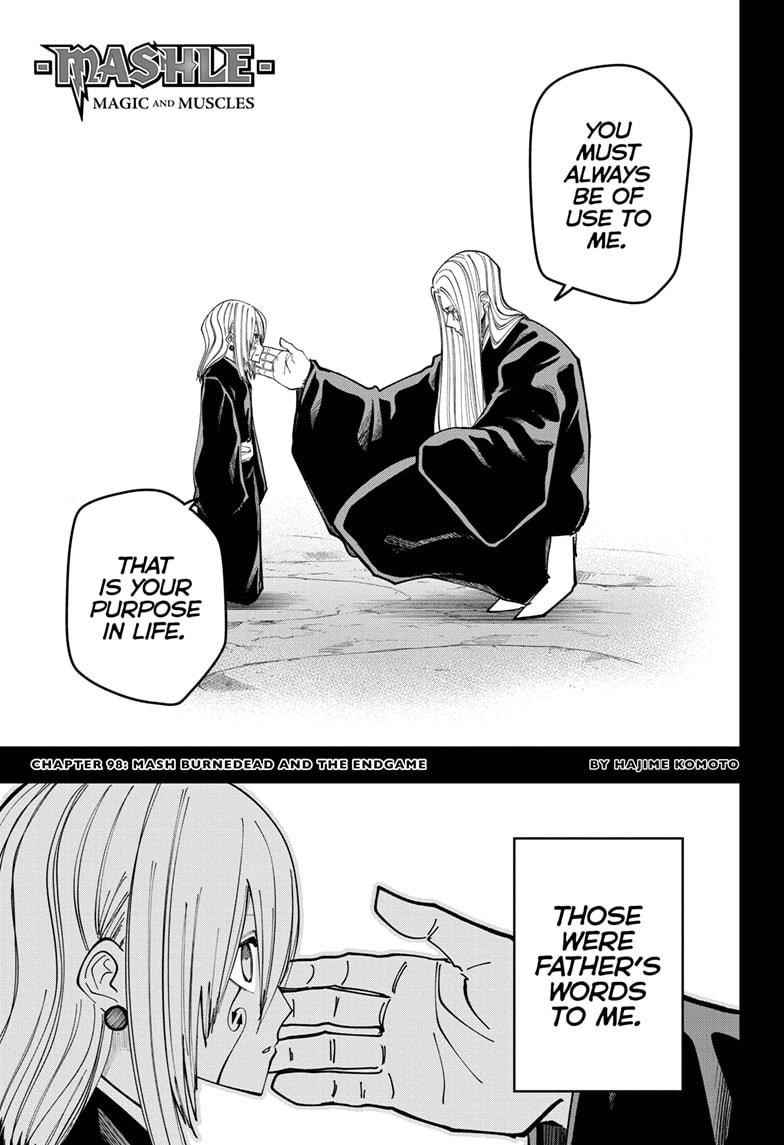 Mashle chapter 98 page 1