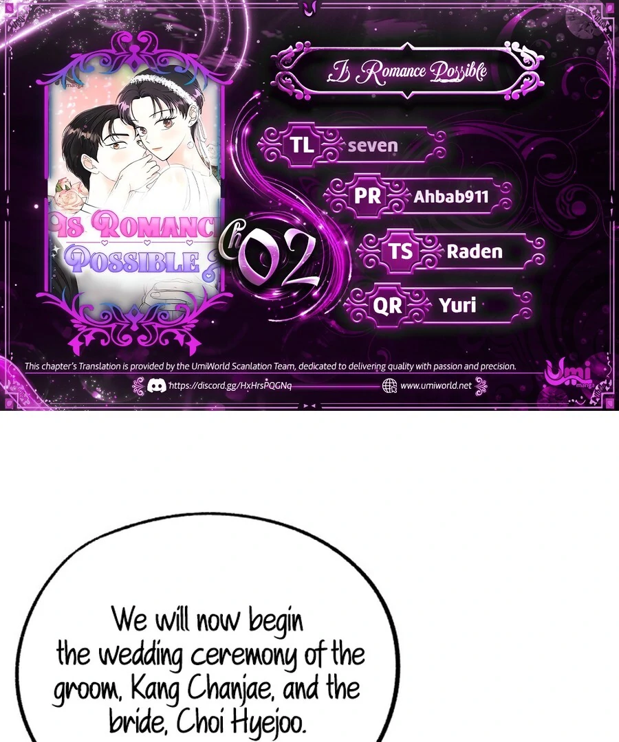 Is romance possible? chapter 2 page 1
