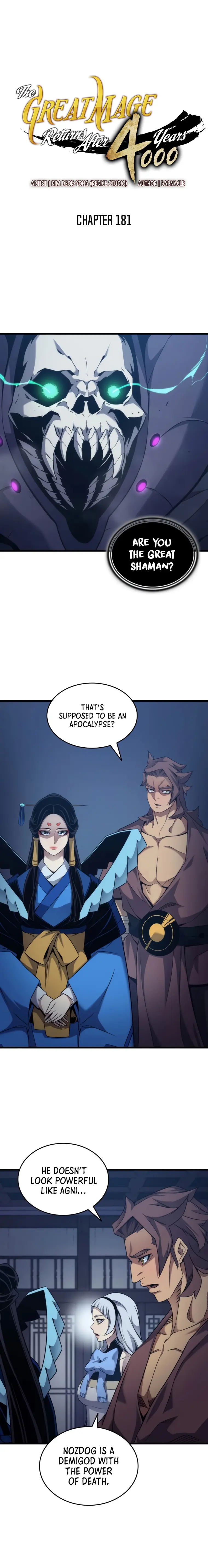 The Great Mage Returns After 4000 Years chapter 181 page 1