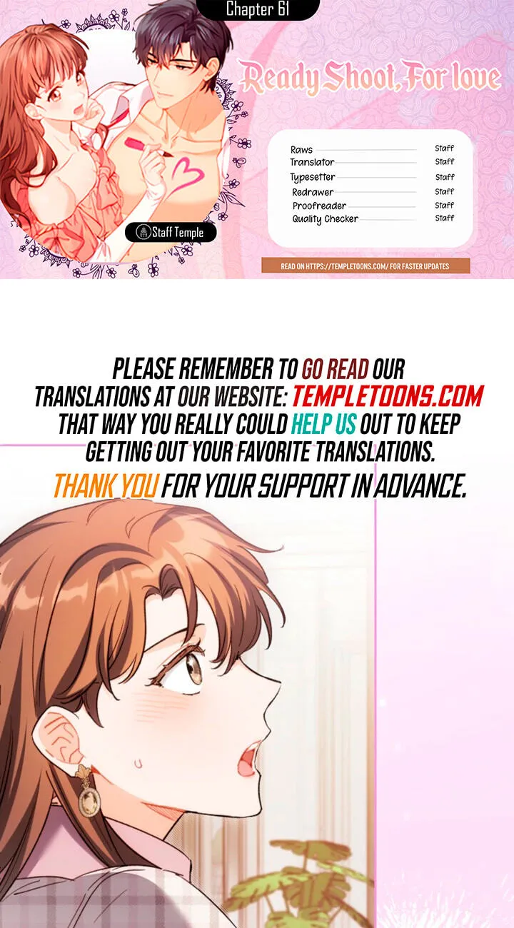 Ready Shoot, For love chapter 61 page 1