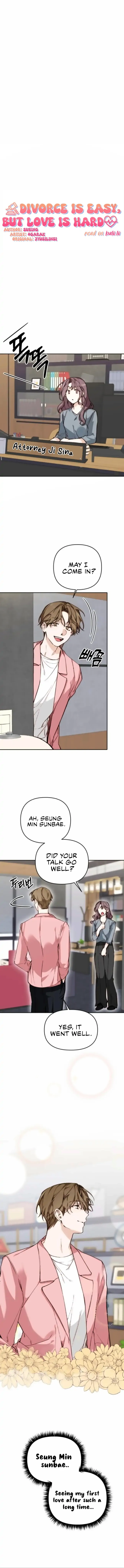 Divorce Is Easy, But Love Is Hard chapter 16 page 1