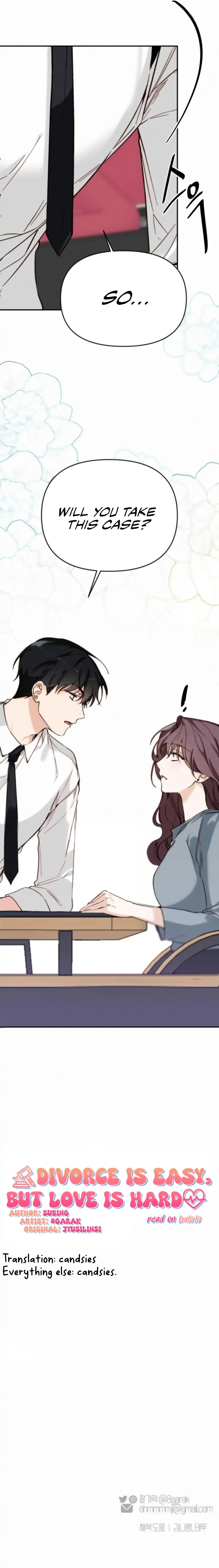 Divorce Is Easy, But Love Is Hard chapter 17 page 17