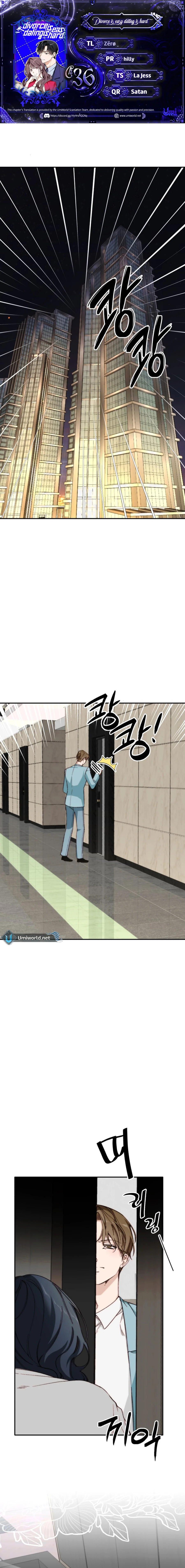 Divorce Is Easy, But Love Is Hard chapter 36 page 1