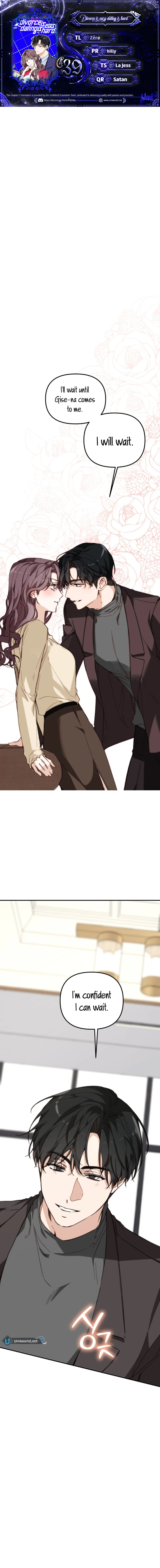 Divorce Is Easy, But Love Is Hard chapter 39 page 1