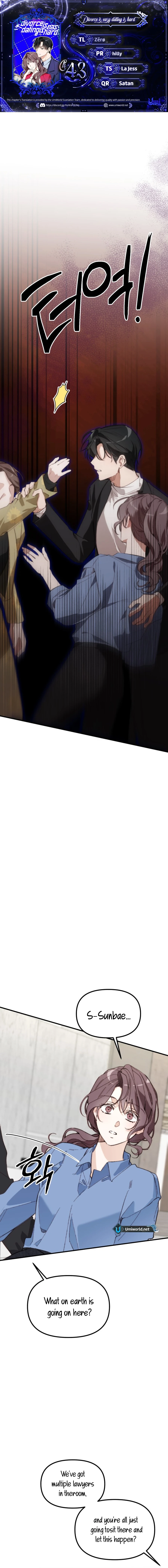 Divorce Is Easy, But Love Is Hard chapter 43 page 2