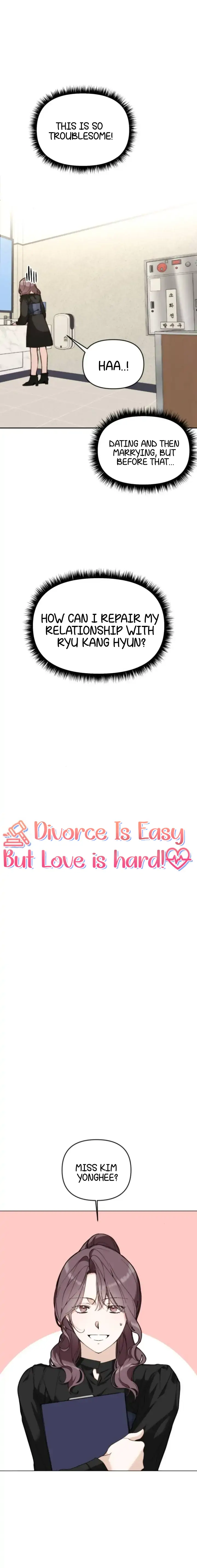 Divorce Is Easy, But Love Is Hard chapter 7 page 3