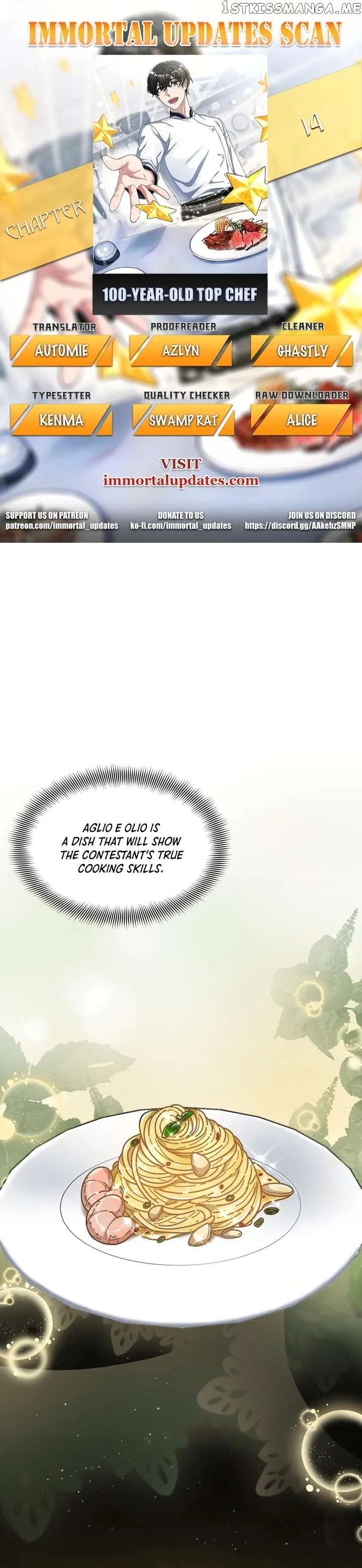 100-Year-Old Top Chef chapter 14 page 1