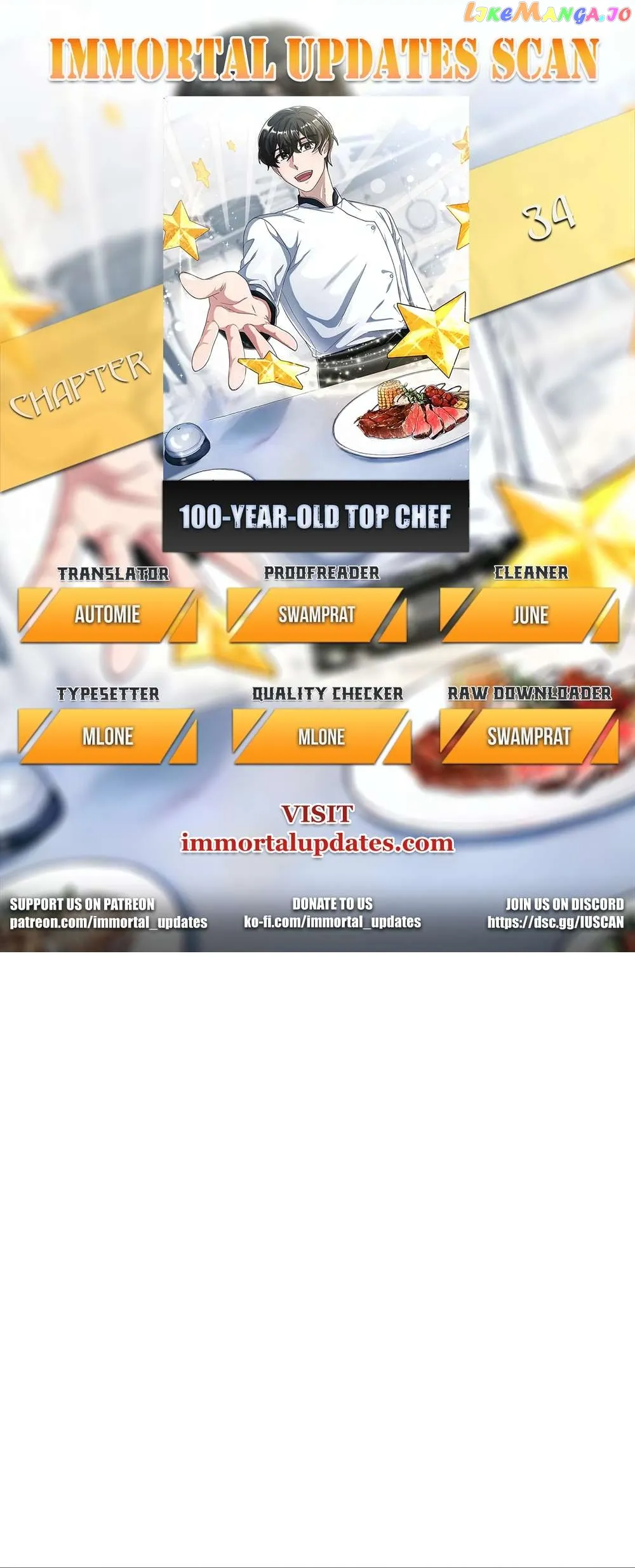 100-Year-Old Top Chef chapter 34 page 1